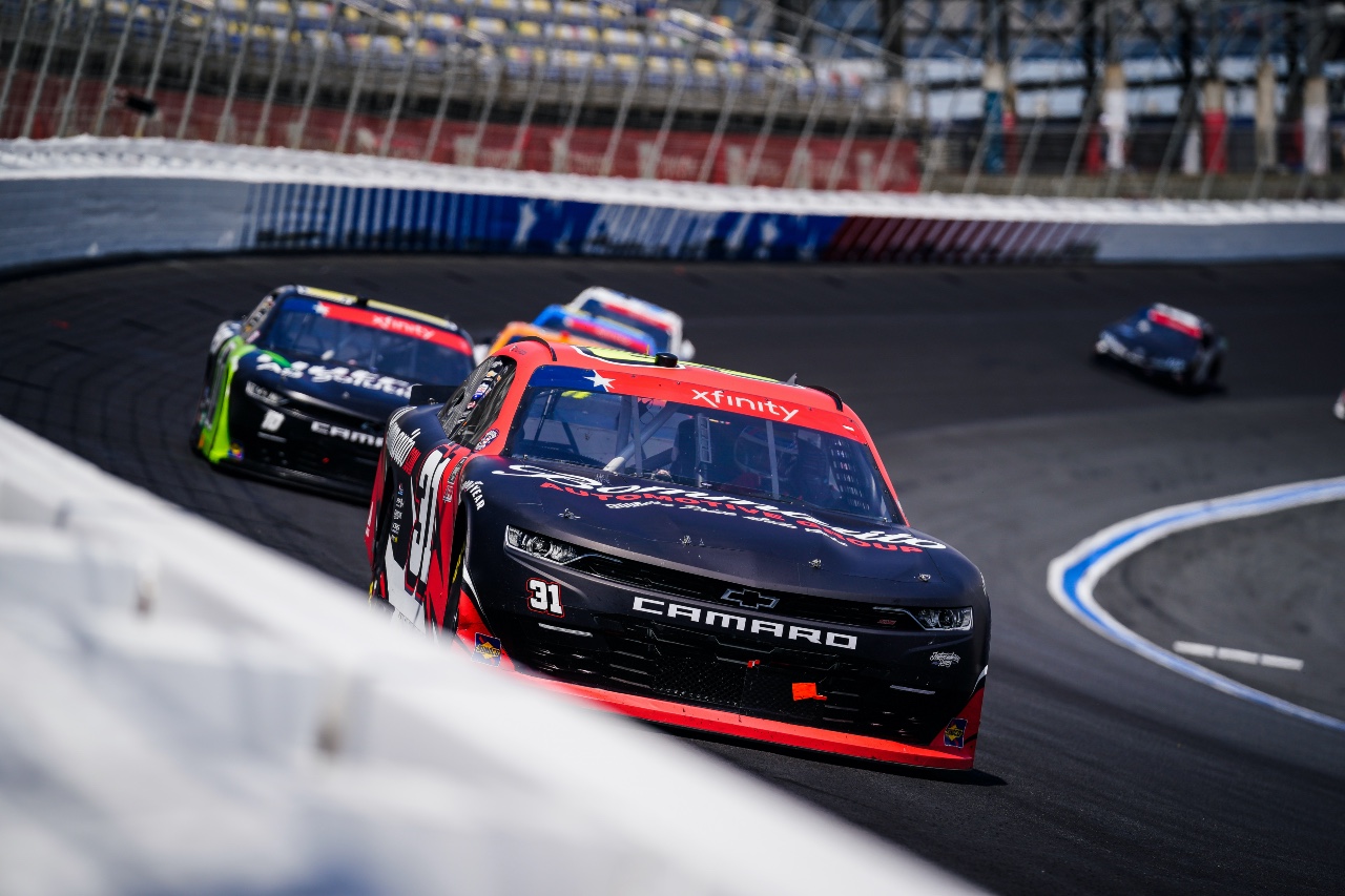 Reddick Races to Top-Five For Jordan Anderson Racing at Charlotte Motor Speedway