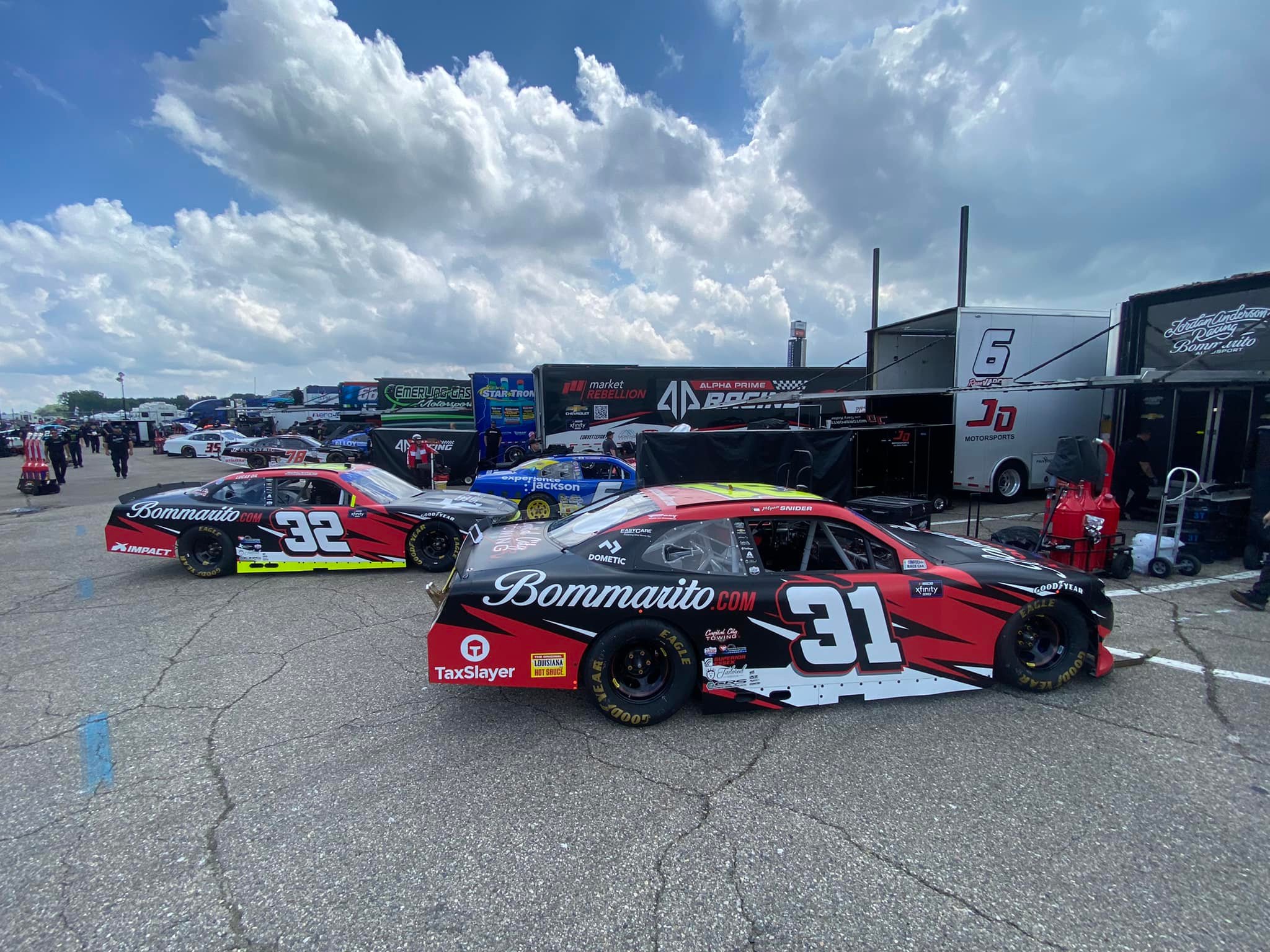 Jordan Anderson Racing Bommarito Autosport NASCAR Xfinity Series Race Overview- Michigan International Speedway; August 6, 2022
