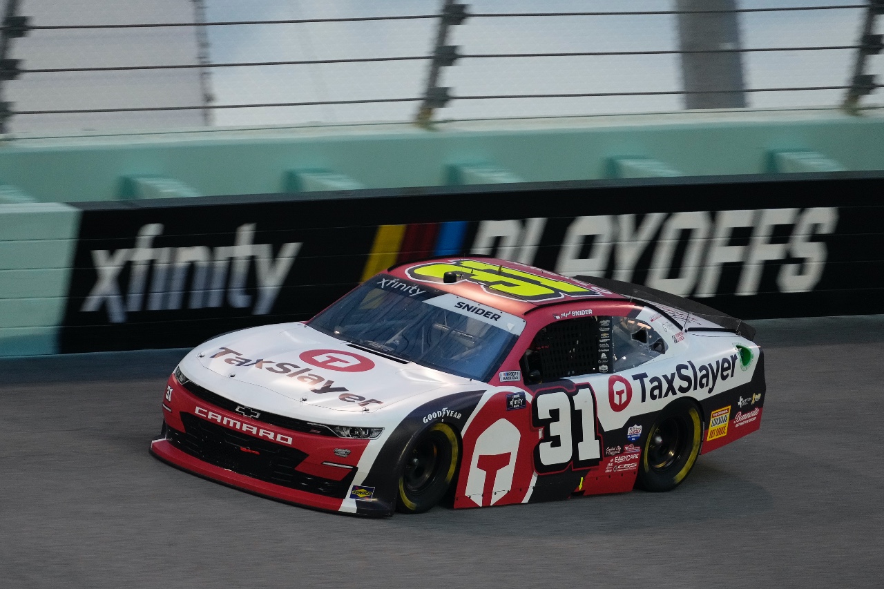 Top-25 Finish for Snider in the Contender Boats 300 at Homestead-Miami Speedway