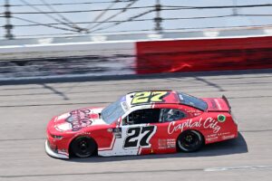 12th Place Finish for Burton after Two Flat Tires at Darlington