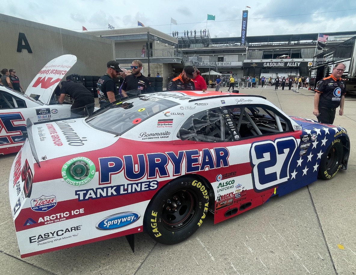 Jordan Anderson Racing Bommarito Autosport NASCAR Xfinity Series Race Overview- Indianapolis Motor Speedway Road Course; August 12, 2023